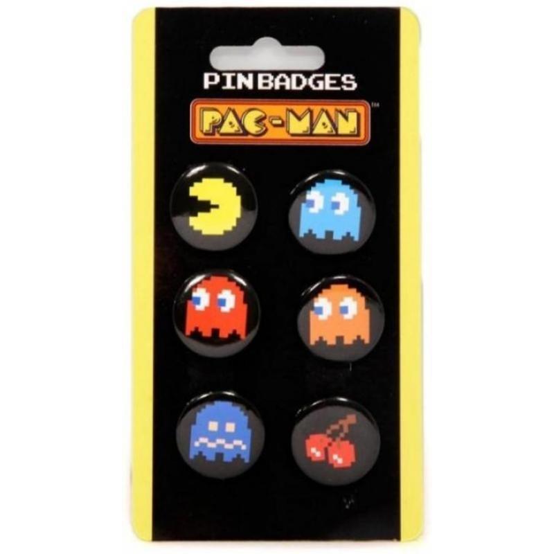 Pac-Man Pin Badges (Merchandise)