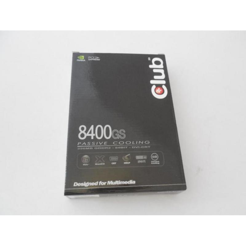 Club 3D 8400 GS passive cooling