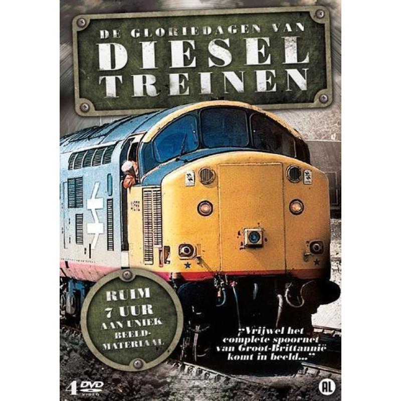 De Gloriedagen Van Dieseltreinen - 4 dvd box - nieuw in seal