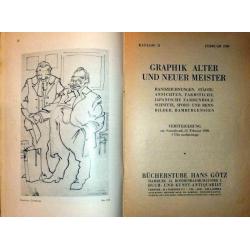 Catalogus graphik alter und neuer meister 1930