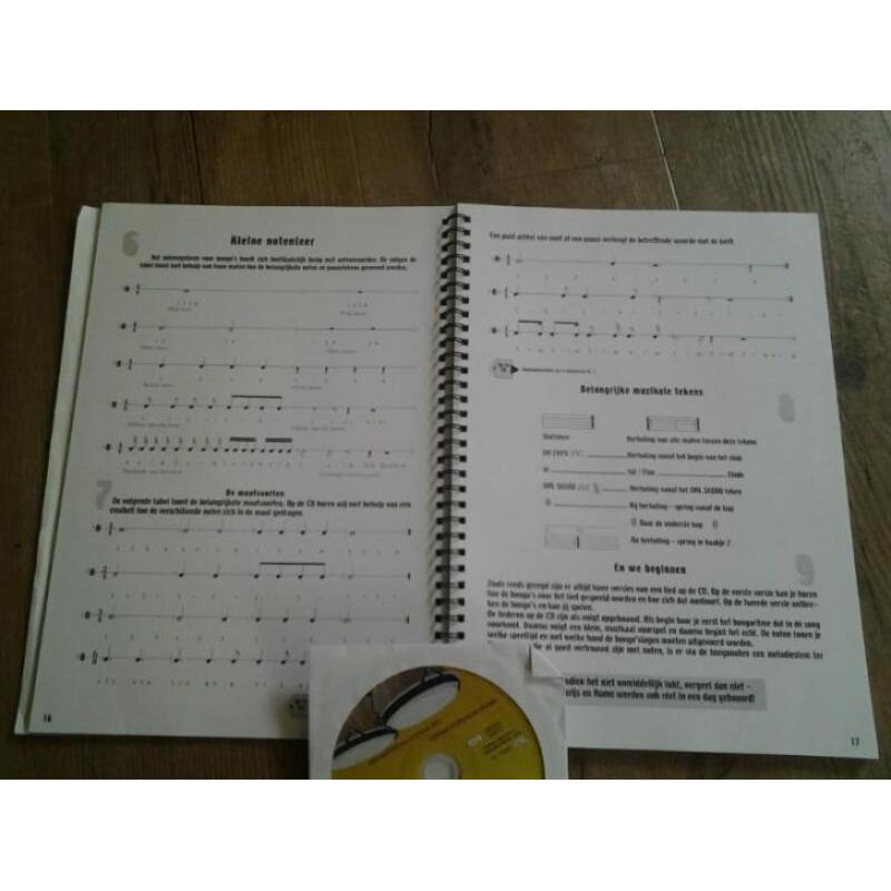 Boek om bongo te leren spelen, met cd