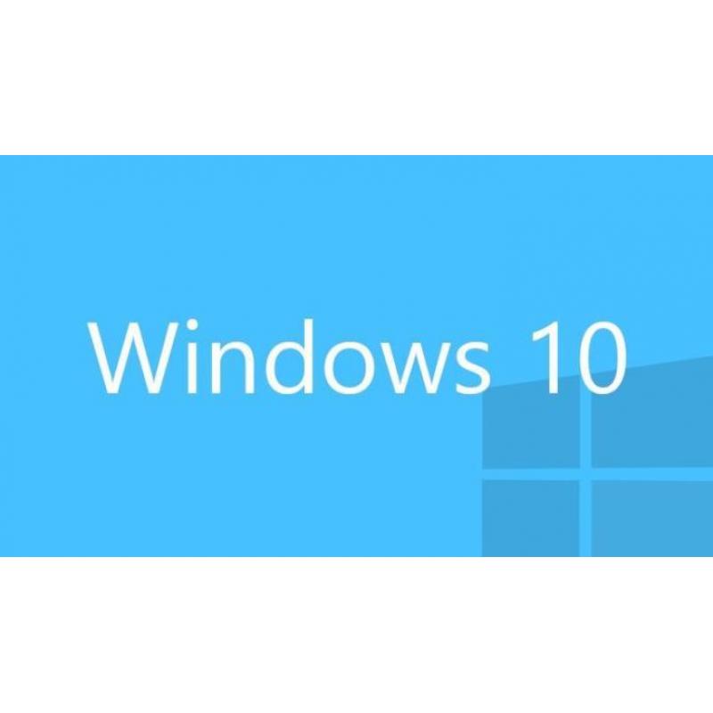 Windows 10 Pro installatie setup recovery cd/dvd