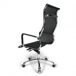 Design bureaustoel netweave zwart direct leverbaar