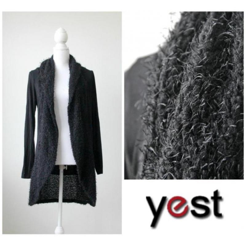 Yest - prachtig zwart vestje / S