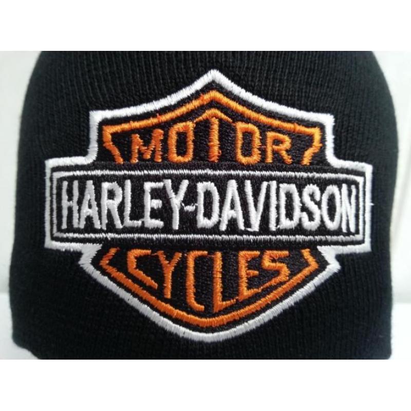 Beanie Harley Davidson Logo