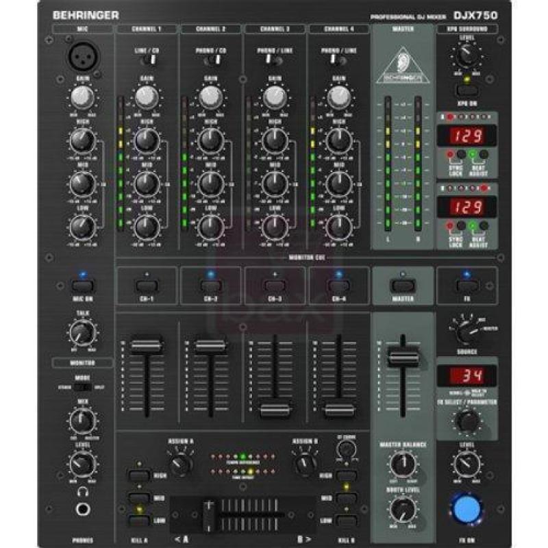 (B-stock) Behringer DJX 750 pro 12 inch DJ mixer v13