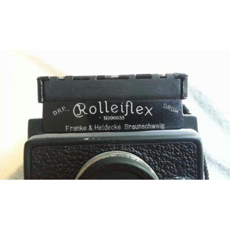 Antieke Rolleiflex camera.
