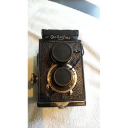 Antieke Rolleiflex camera.
