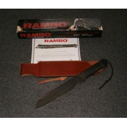 Official Rambo Machete + Expendables 2 Toothpick Gil Hibben