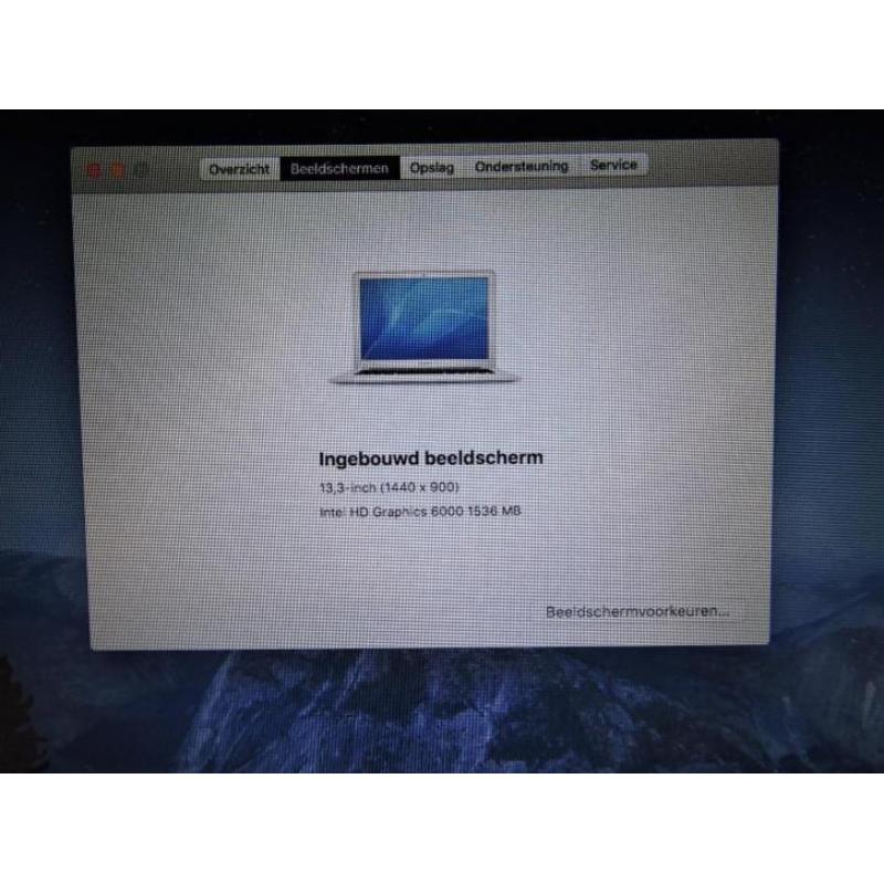 Macbook Air 13 2,2 Ghz i7 8GB 128GB SSD | 2015 | Garantie |