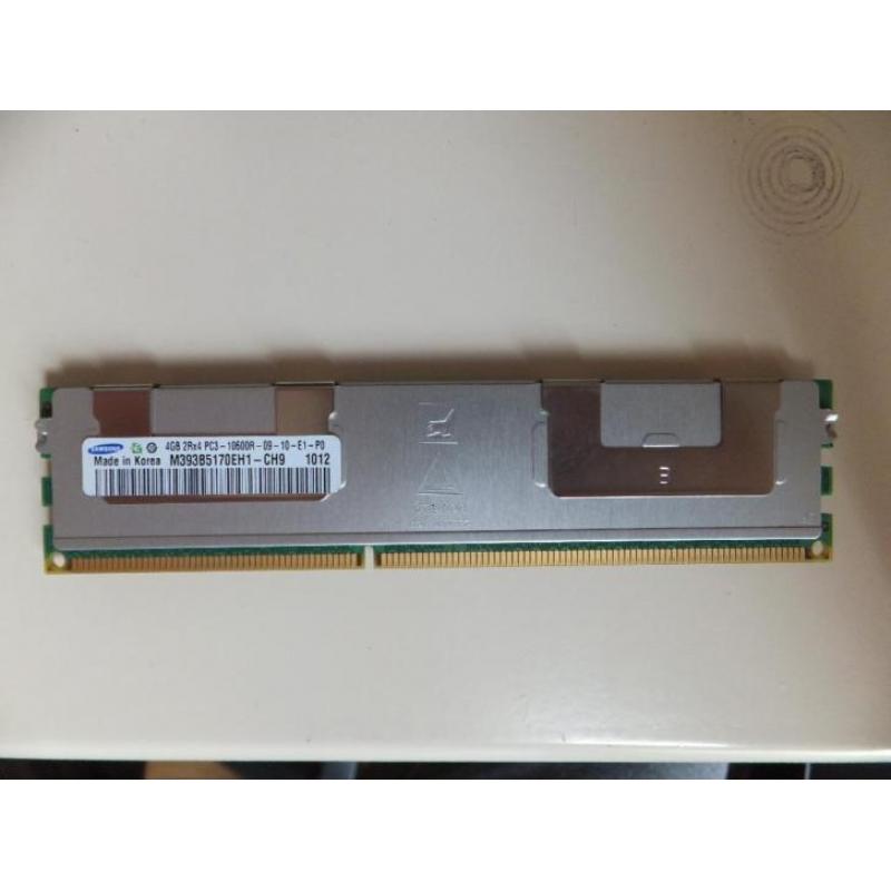 Geheugenmodules 4GB 2Rx4 PC3-10600R DDR3 (6 stuks)