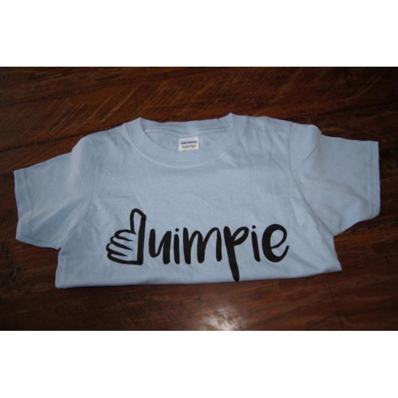NIEUW t-shirt "Duimpie" maat 122/128