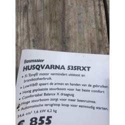 Husqvarna 535RXT proff bosmaaier nieuw