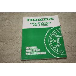 Honda goldwing 1500 werkplaatshandboek