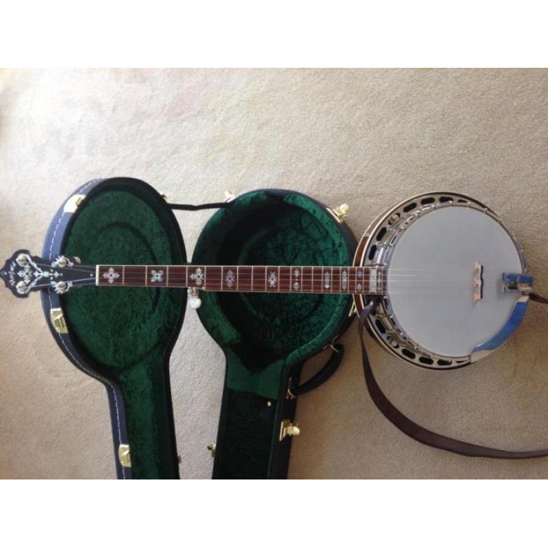 Top-of-the-range Hatfield bluegrass banjo