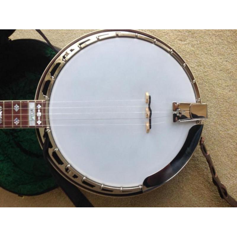 Top-of-the-range Hatfield bluegrass banjo