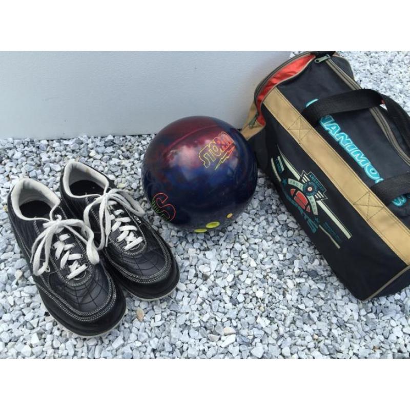 Storm Pyro Bowlingbal, Heren bowlingschoenen & tas