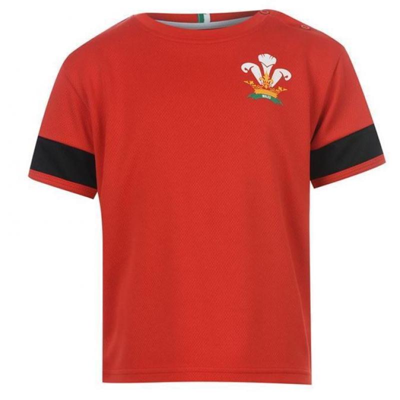 Team Red Wales Rugby Mini Kit Rood 102 110