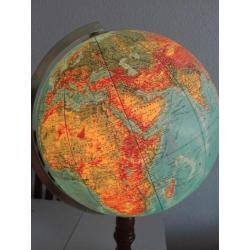 Prachtige grote globe wereldbol verlichting lamp Duits