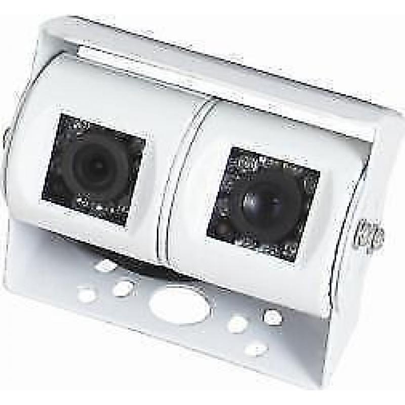 Dubbele Achteruitrijcamera Camera Wit CM011