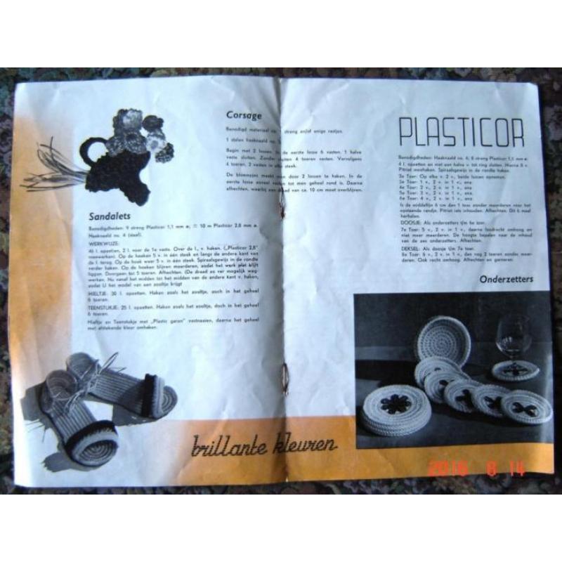 Folder, Plasticor Handwerkgaren.
