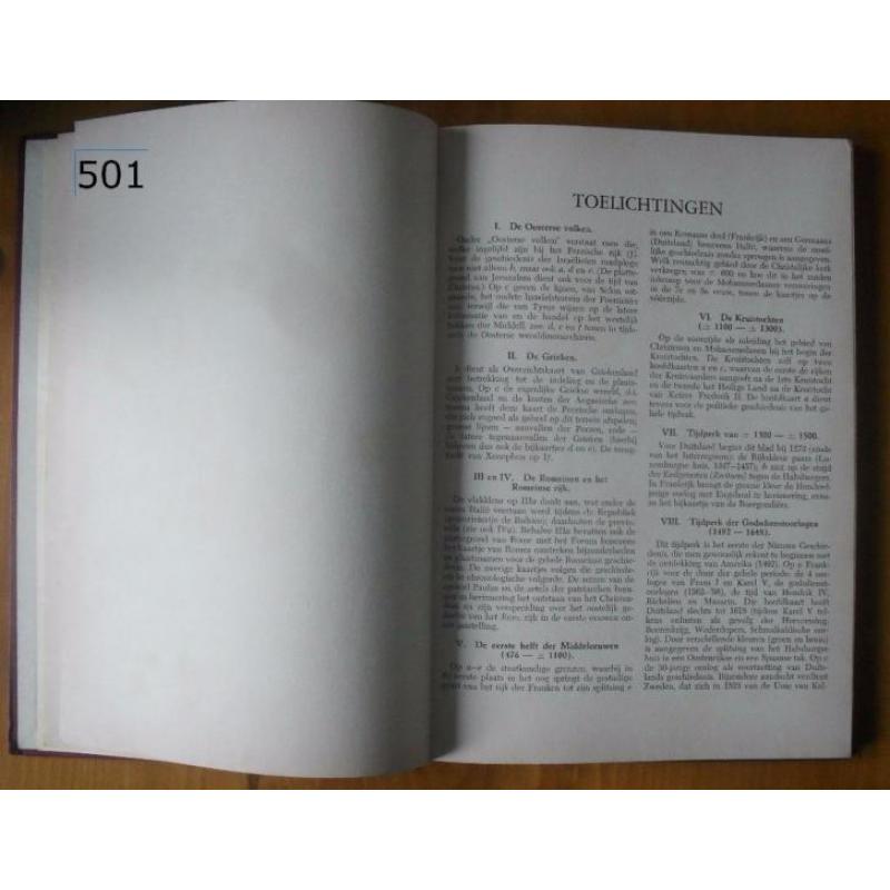 501. Antiek De Bont - Das Kleine Atlas 1957 de kleine atlas