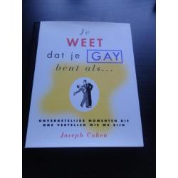 Joseph Cohen - Je weet dat je gay bent als...