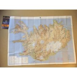 reisgids IJsland + gedetailleerde landkaart