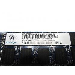 Nanya 8GB DDR3 PC3-10600R 1333 ECC Werkgeheugen NT8GC72B4...