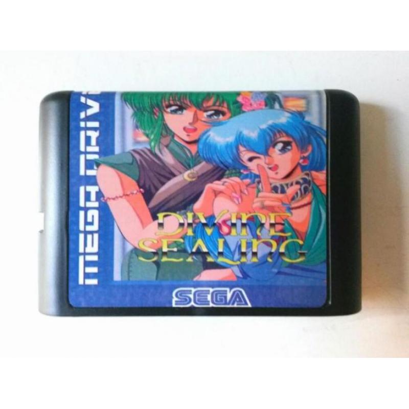 Divine Sealing unlicensed x-rated Mega Drive shooter hentai