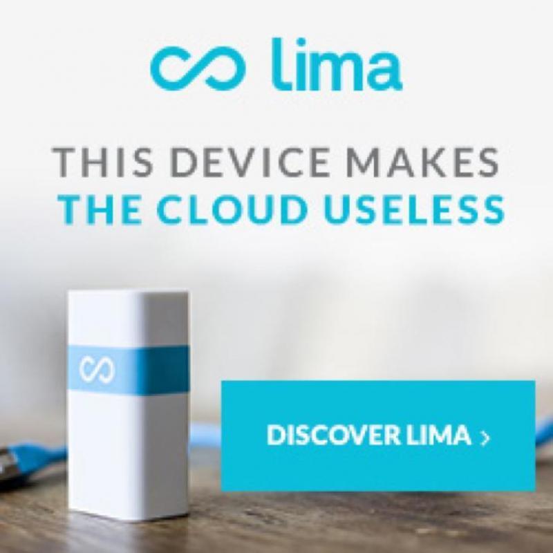 NAS netwerkadapter: Lima personal cloud