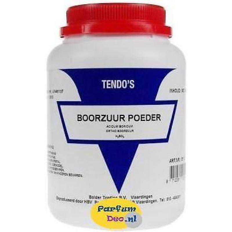 Tendo's boorzuur poeder pot 800 gram