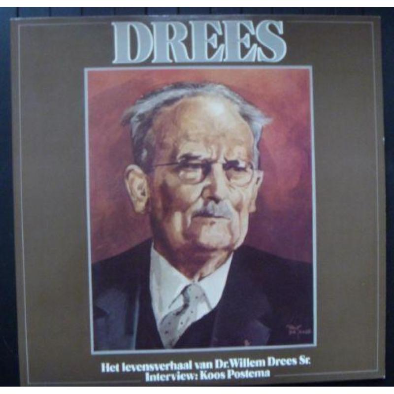 Drees - dubbel LP 1977 - Het levensverhaal van Dr. Willem Dr
