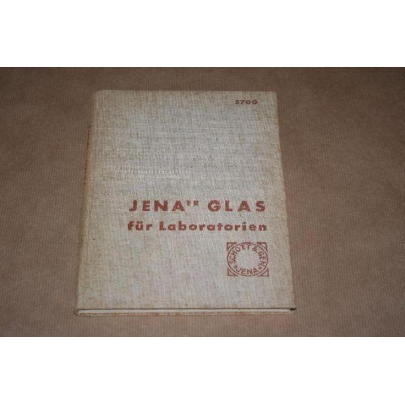 Zeldzame catalogus - Jena Glas für Laboratorien - ca 1930 !!