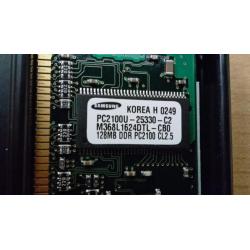 DDR RAM 3x 128mb
