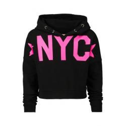CoolCat Sweater Dyorker Zwart voor Meisjes - Maat: 158/164