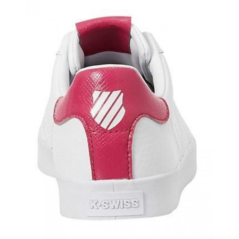 K Swiss Sneakers Belmont Snake dames wit/roze maat 37.5