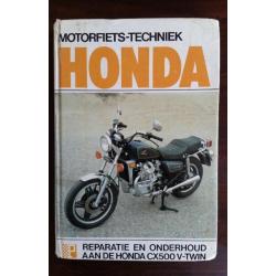 Motorfiets techniek Honda CX 500 V - Twin