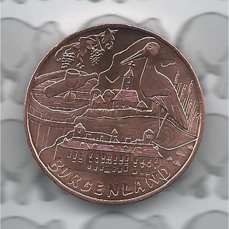 Oostenrijk 10 euro 2015 " Burgenland " (brons)