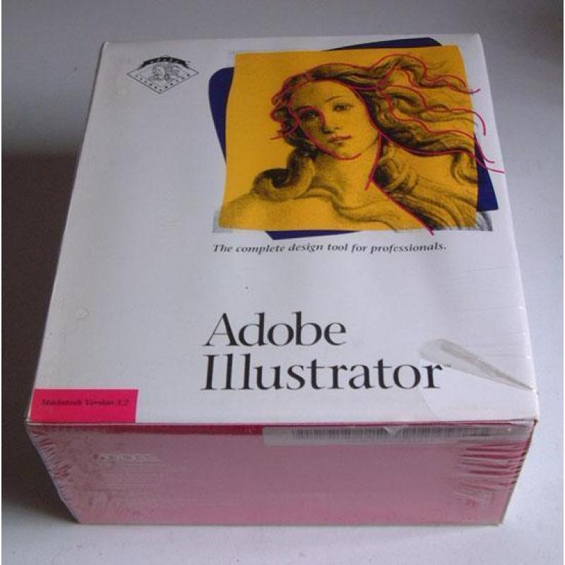 Adobe Illustrator Apple Macintosh Version 3.2 Nieuw