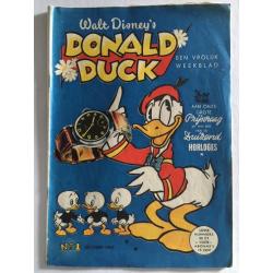 Originele eerste Donald duck nr1 van 1952