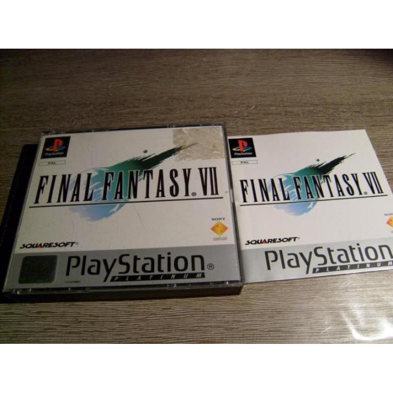 Ps1 Spel Final Fantasy VII