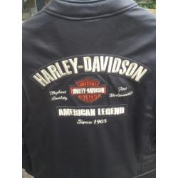 NIEUW! Harley Davidson motor jas. Echt leer en NIEUW! mt M
