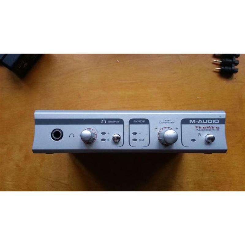 RUILEN M-Audio maudio FireWire Audiophile geluidskaart MIDI