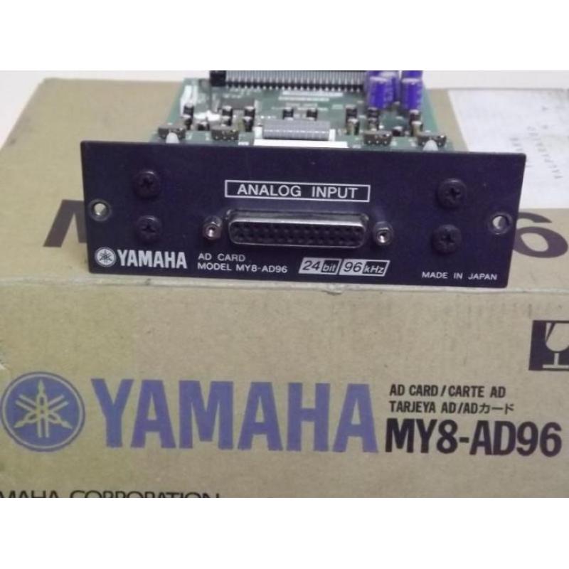 Yamaha MY8-AD96 - 8 analog in (DB25)