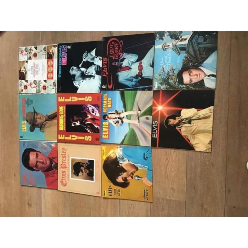 Collectie Elvis Presley LP's ca 40 stuks + ABBA