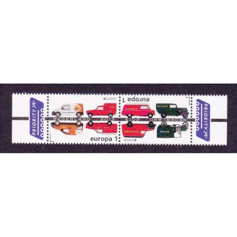 2013 Europazegels Postauto's 3055-3056 paartje postfris