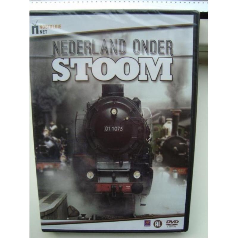 Nederland onder stoom - Nostalgie net -DVD - nieuw in seal