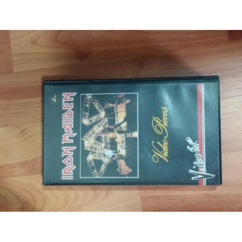 Iron Maiden VHS collectie