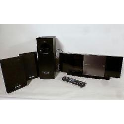 Home cinema set Panasonic PTX60 DVD speler iPod zwart/RVS